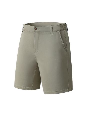 Kurze Hosen für Herren, Freizeithosen für Herren, gerade elastische Shorts, Jugend-Herrenhosen aus reiner Baumwolle